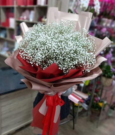 Букет цветов из: Гипсофила в Ленинске