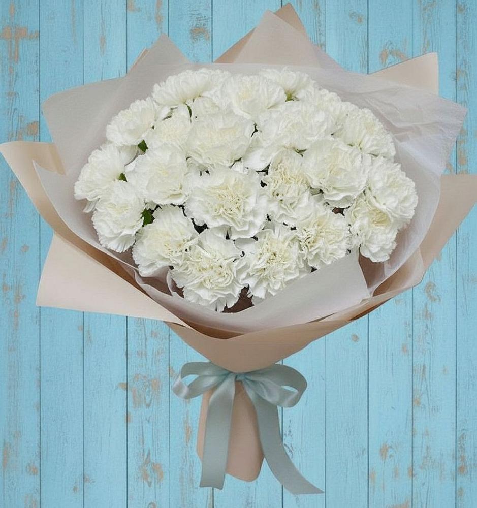 Букет цветов из: Гвоздики в Ленинске