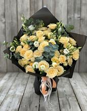 Букет цветов из:  Розы и Лизиантусы #REPLACE_PRED# Ленинске