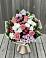 Букет цветов из: Альстромерии, Гвоздики, Розы и Хризантемы в Ленинске