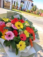 Букет цветов из:  Герберы #REPLACE_PRED# Ленинске