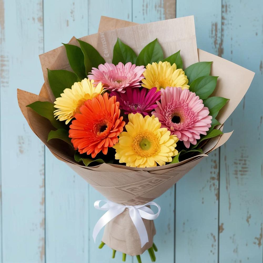 Букет цветов из: Герберы в Ленинске