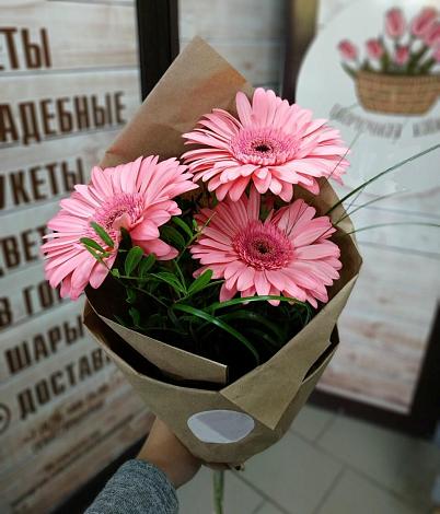 Букет цветов из: Герберы в Ленинске