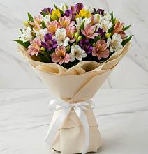 Букет цветов из:  Альстромерии в Ленинске