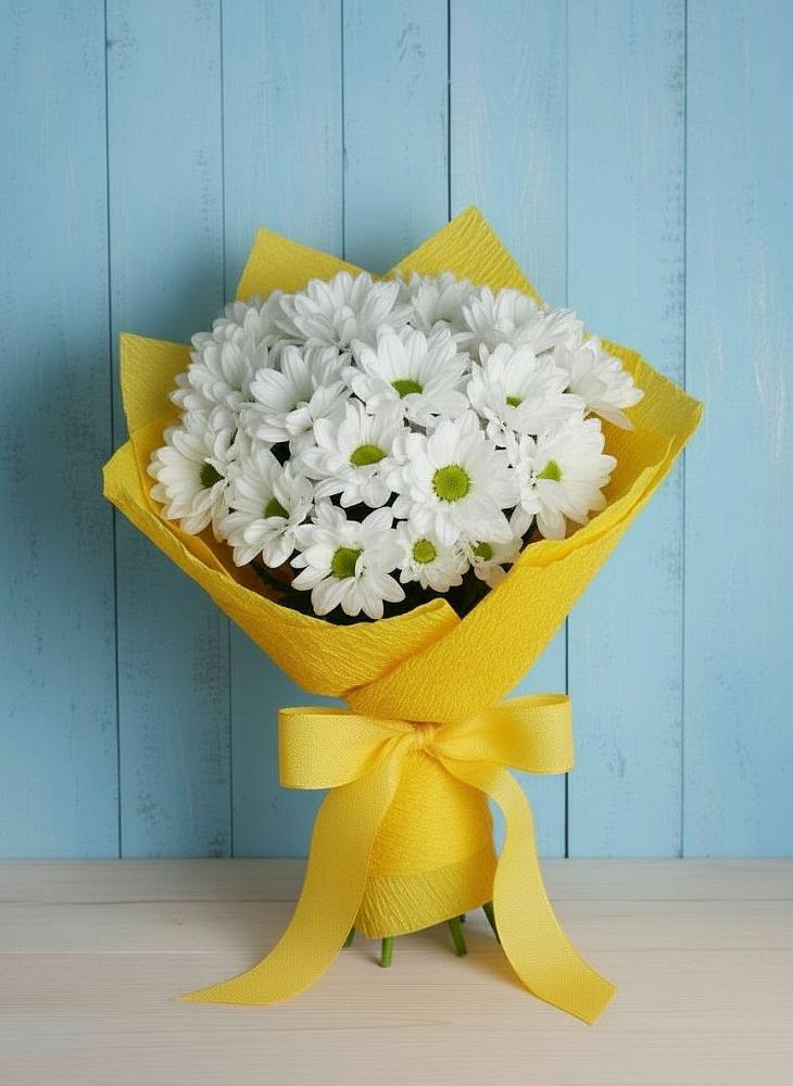 Букет цветов из: Хризантемы в Ленинске