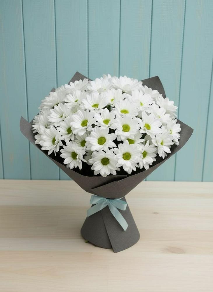 Букет цветов из: Хризантемы в Ленинске