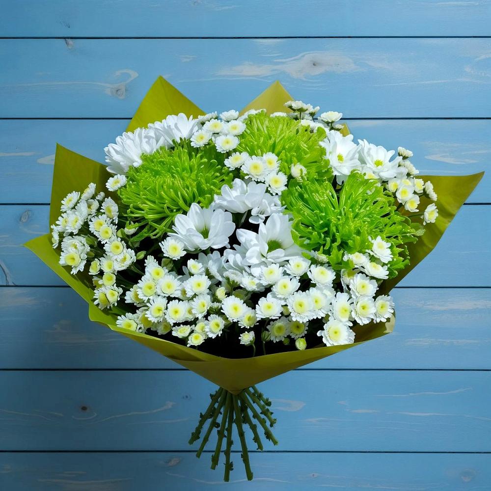 Букет цветов из: Хризантемы в Ленинске