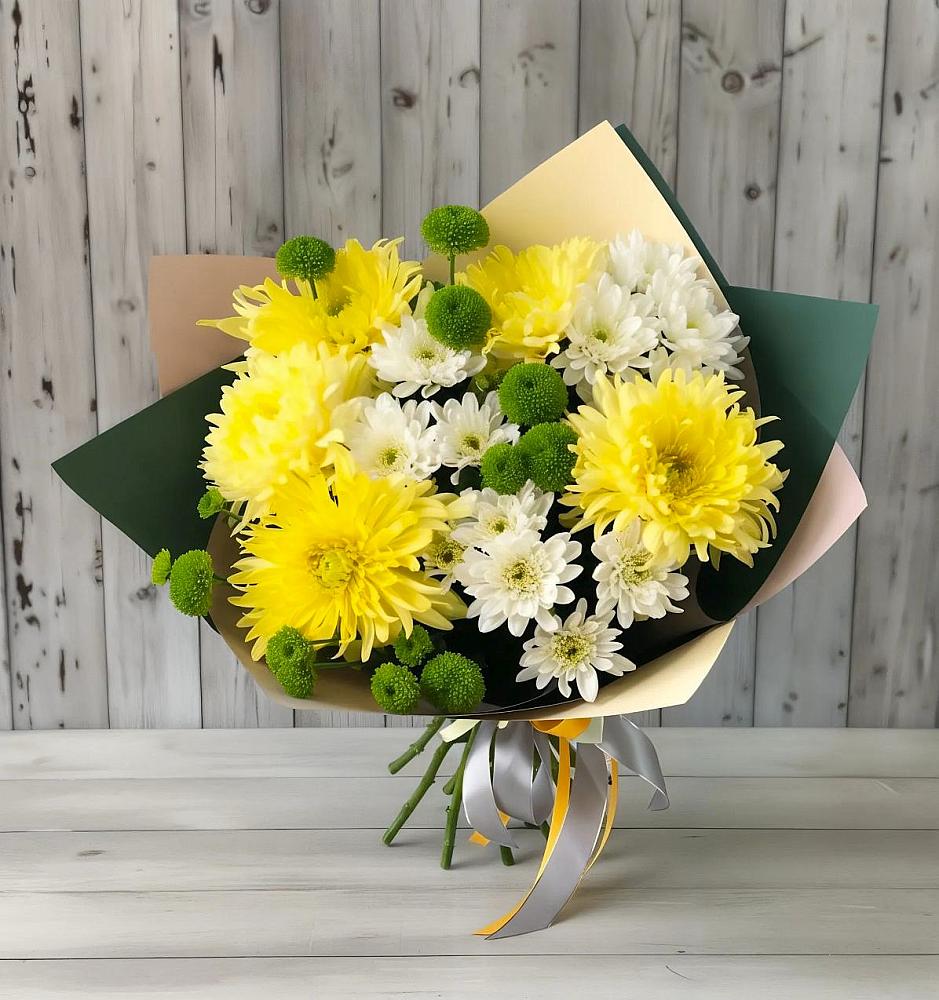 Букет цветов из: Хризантемы в Ленинске