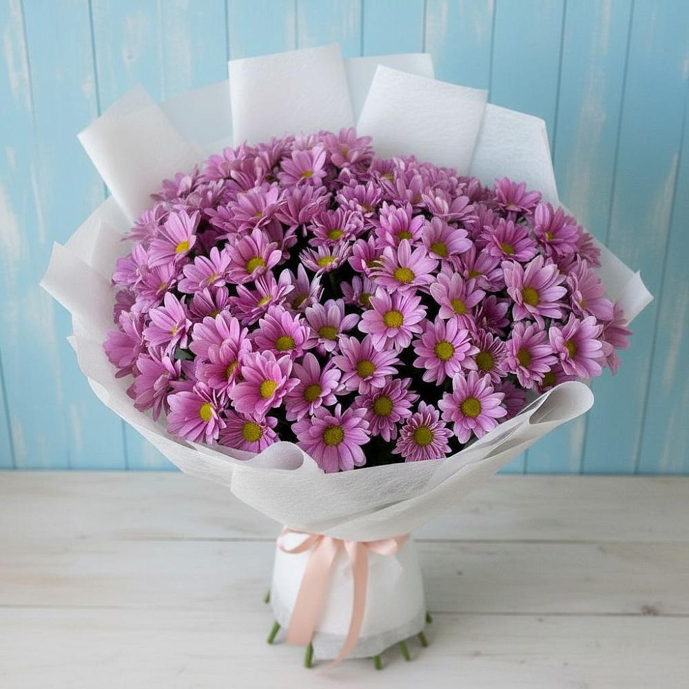 Букет цветов из: Хризантемы в Ленинске